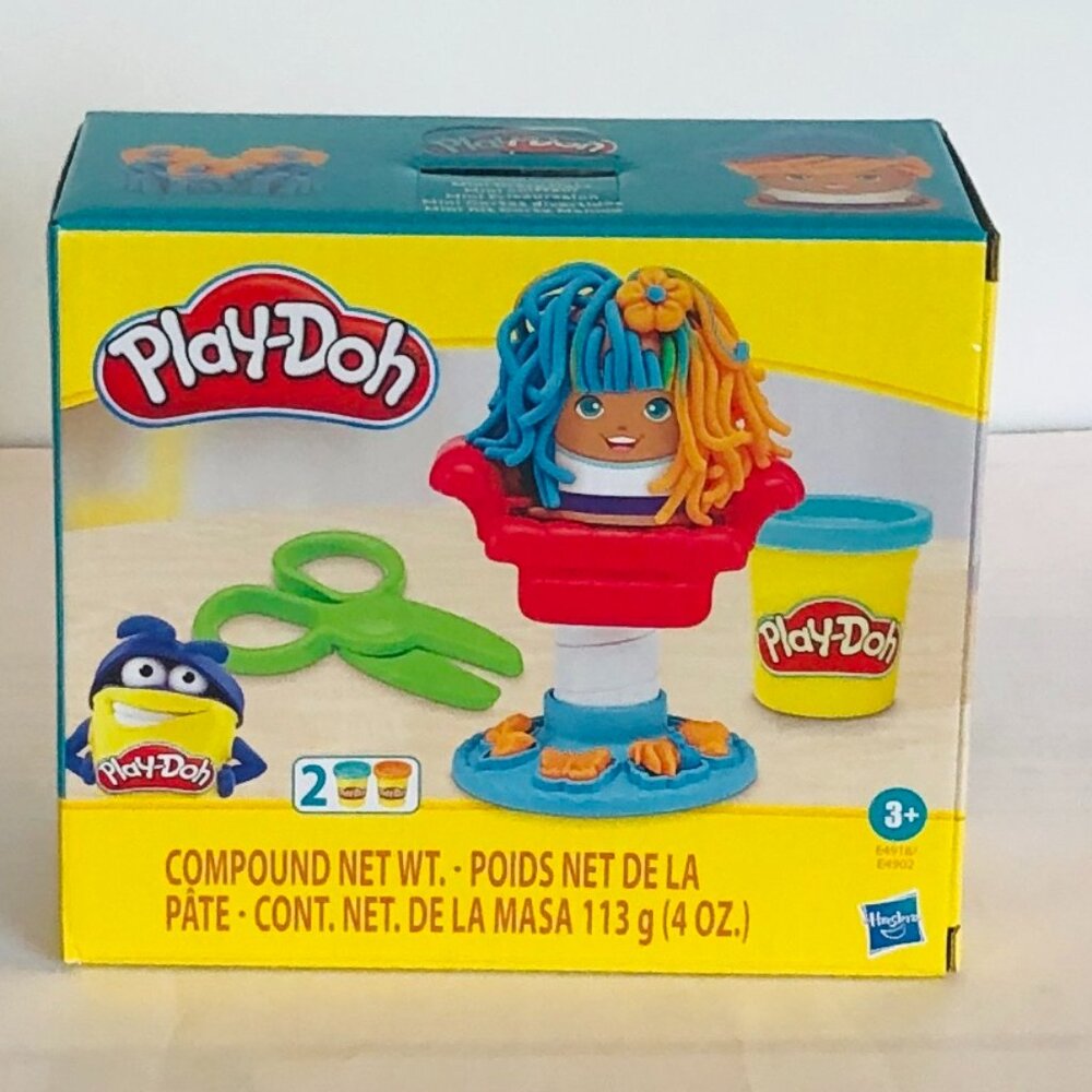 Play-Doh Mini Crazy Cuts Kit Hair Stylist Barber Ages 3+ Brand New in Box - Picture 6 of 9